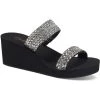 Discount 👏 Thalia Sodi Eleanna 👩 Womens Wedge Embellished Thong 🩴 Sandals 💯