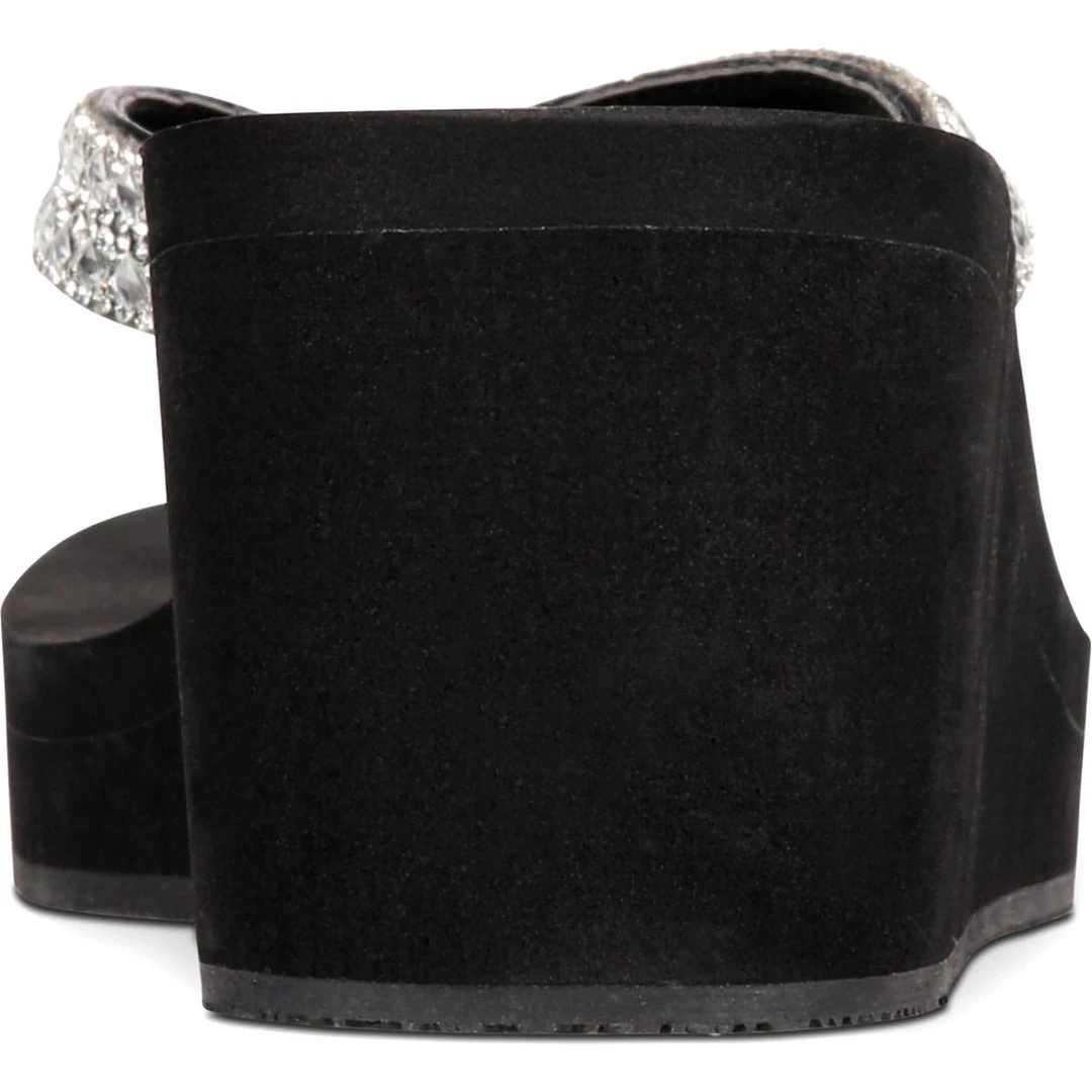 Brand new 🎁 Thalia Sodi Emira 👩 Womens Faux Leather Embellished Wedge 🩴 Sandals 🎉 2 Brand new 🎁 Thalia Sodi Emira 👩 Womens Faux Leather Embellished Wedge 🩴 Sandals 🎉 - Image 2