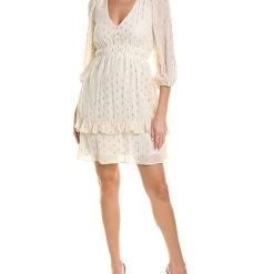 Cheapest ✔️ Maison Tara Foil Clip Dot Mini 👗 Dress - 👩 women 🤩