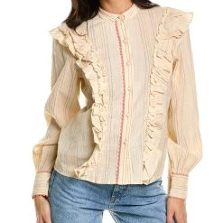 Best Sale 🥰 Hemant & Nandita Embroidered Blouse - 👩 women ✨