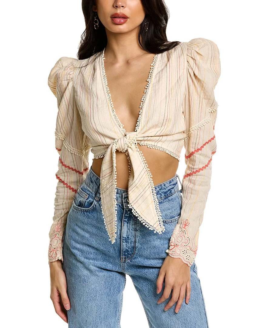 Best Sale ๐ Hemant & Nandita Tie Waist Crop Top - ๐ฉ women ๐งจ 1 Best Sale ๐ Hemant & Nandita Tie Waist Crop Top - ๐ฉ women ๐งจ