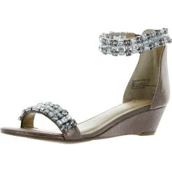 Deals ๐ Thalia Sodi Teagan ๐ฉ Womens Ankle Strap ๐ Dressy Wedge ๐ฉด Sandals โญ