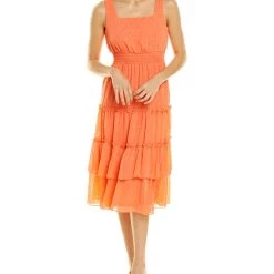 Buy โ MAISON TARA Clip Dot Midi ๐ Dress - ๐ฉ women ๐