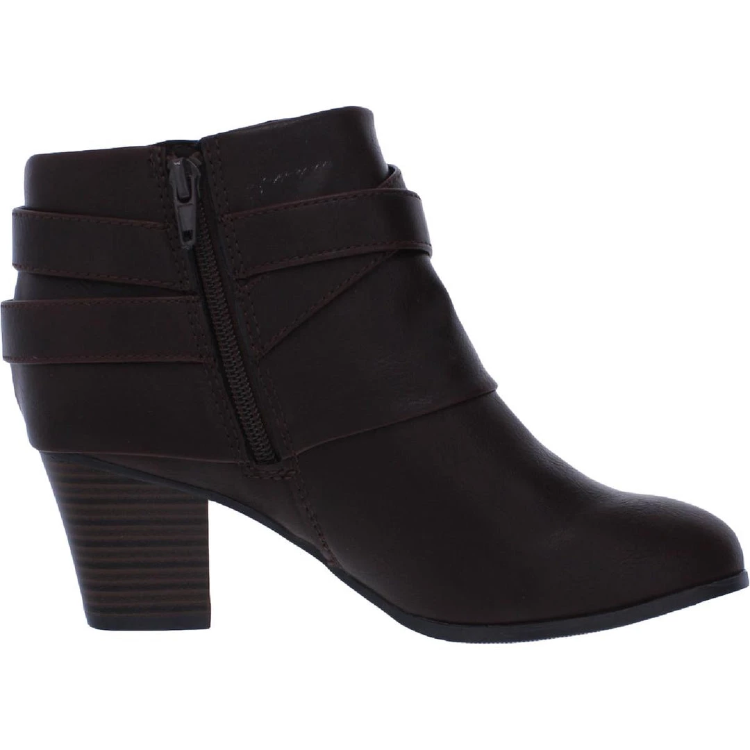 Best Pirce π Thalia Sodi Tully π© Womens Faux Leather Block Heel Booties π 2 Best Pirce π Thalia Sodi Tully π© Womens Faux Leather Block Heel Booties π - Image 2