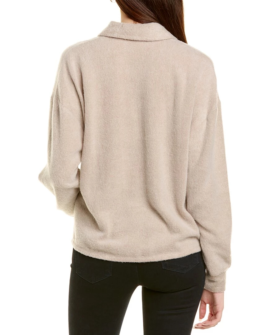 Budget 😀 Socialite Button Down Polo Sweatshirt - 👩 women ✨ 2 Budget 😀 Socialite Button Down Polo Sweatshirt - 👩 women ✨ - Image 2