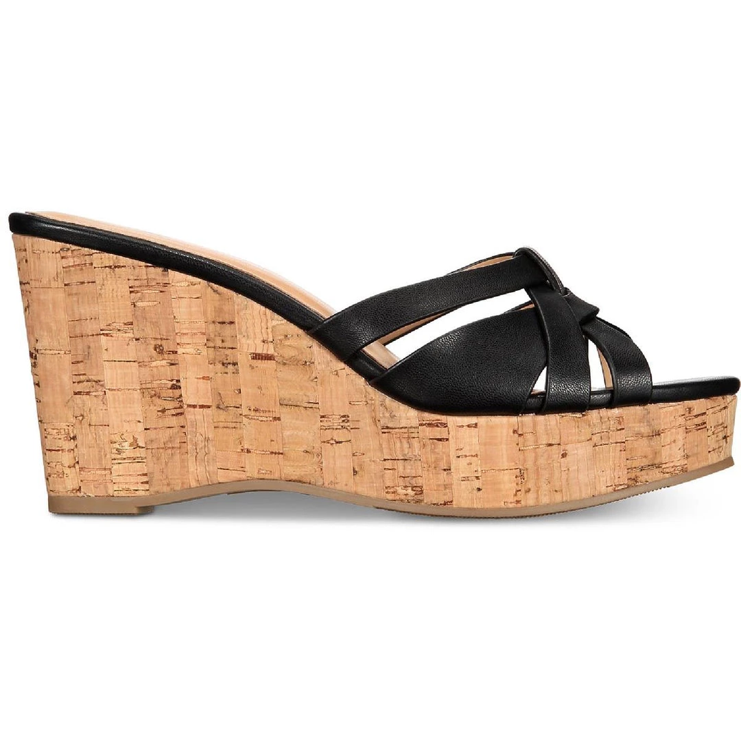 Cheapest โญ Thalia Sodi Jaylen ๐ฉ Womens Faux Leather Platform Wedge ๐ฉด Sandals ๐ฅ 2 Cheapest โญ Thalia Sodi Jaylen ๐ฉ Womens Faux Leather Platform Wedge ๐ฉด Sandals ๐ฅ - Image 2
