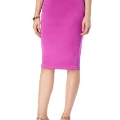 Hot Sale ⌛ Thalia Sodi 👩 Womens Scuba Fitted Pencil 👗 Skirt 👏