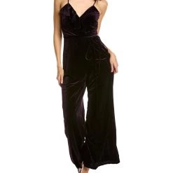 Discount 🎁 Maison Tara Velvet Jumpsuit - 👩 women 🌟