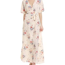 Coupon 🌟 Socialite Kimono Wrap Maxi 👗 Dress - 👩 women 🧨