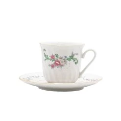 Hot Sale 🧨 Lynns Limited Edition: Vintage Bloom Cups & Saucers Set 😍