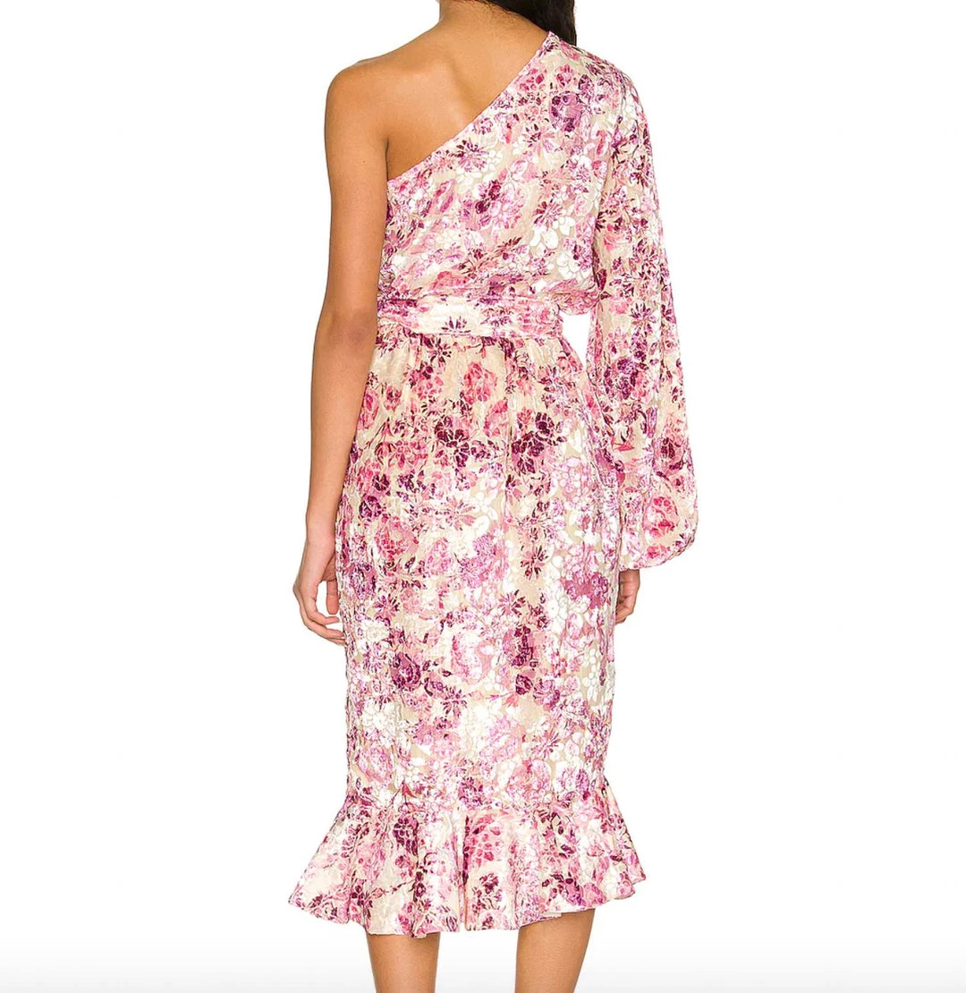 Wholesale ✨ Hemant & Nandita Suki One Shoulder 👗 Dress in Off White Crimsonn - 👩 women 🎉 3 Wholesale ✨ Hemant & Nandita Suki One Shoulder 👗 Dress in Off White Crimsonn - 👩 women 🎉 - Image 3