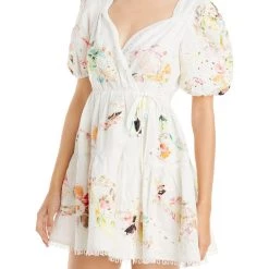 Best deal 👍 Hemant & Nandita 👩 Womens Boho Mini Wrap 👗 Dress 👏