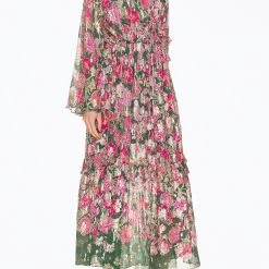 Wholesale 👏 Hemant & Nandita Sabi Ruffled Chiffon Kaftan Maxi 👗 Dress in Pine Green - 👩 women 🧨 -Maison Tara Sales c2782e2739b046919ee19cc75496b83e 1279bc0c 6b6b 4c8f 9f83 942155c6e83b 1080x