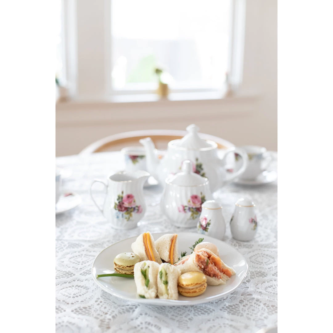 Flash Sale π Lynns Limited Edition: Vintage Bloom Sugar & Creamer Set π₯ 2 Flash Sale π Lynns Limited Edition: Vintage Bloom Sugar & Creamer Set π₯ - Image 2