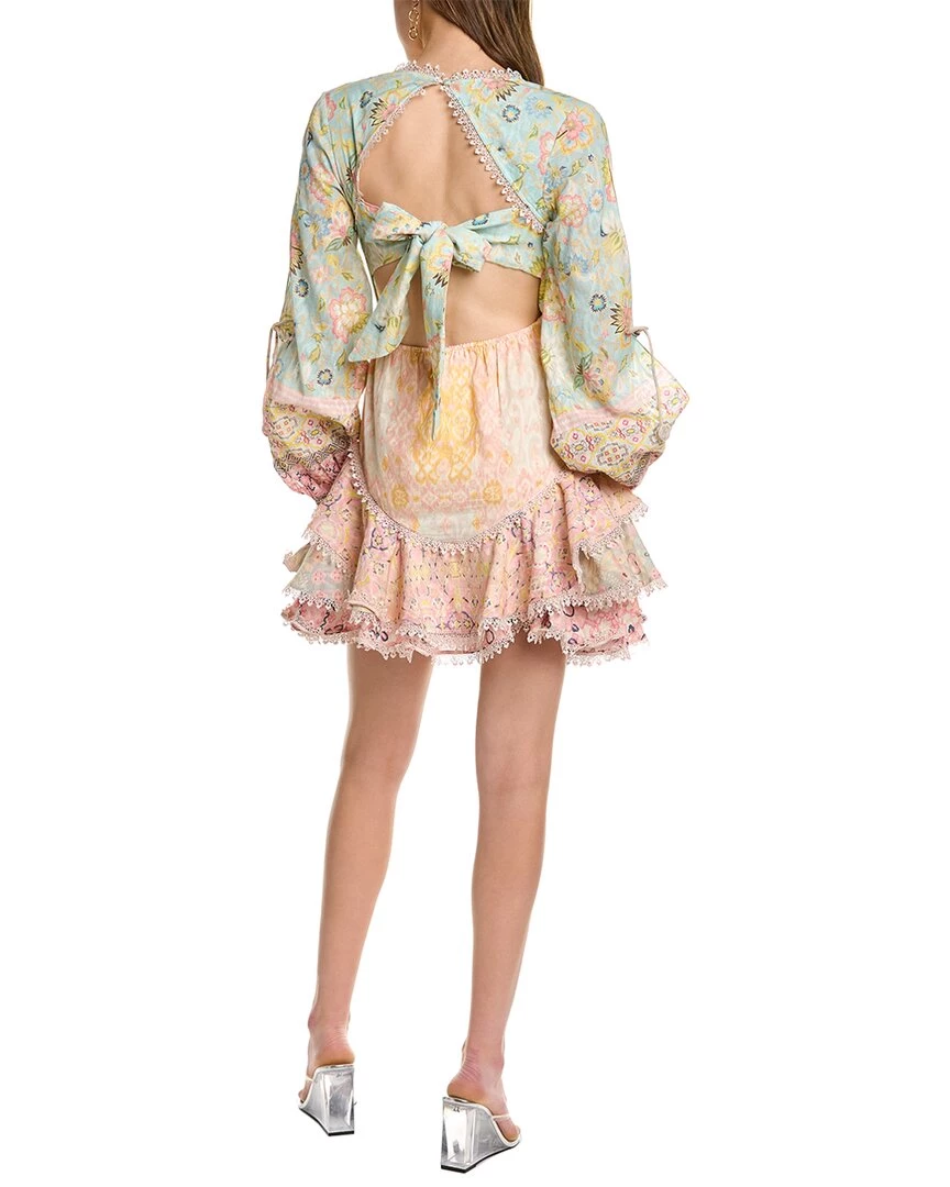 Discount ✔️ Hemant & Nandita Ruffle 👗 Skirt Mini 👗 Dress - 👩 women 🔔 2 Discount ✔️ Hemant & Nandita Ruffle 👗 Skirt Mini 👗 Dress - 👩 women 🔔 - Image 2