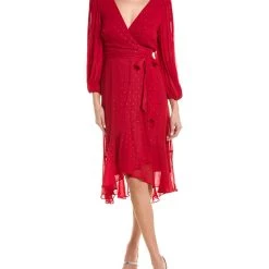 Budget 😉 Maison Tara Clip Dot Midi 👗 Dress - 👩 women 🛒