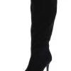 Best Sale 🎁 Thalia Sodi Rajel 👩 Womens Faux Suede Wide Calf Knee-High 🥾 Boots 🥰