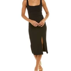 Maison Tara Sales 27 Top 10 ๐คฉ Socialite Square Neck Midi ๐ Dress - ๐ฉ women ๐